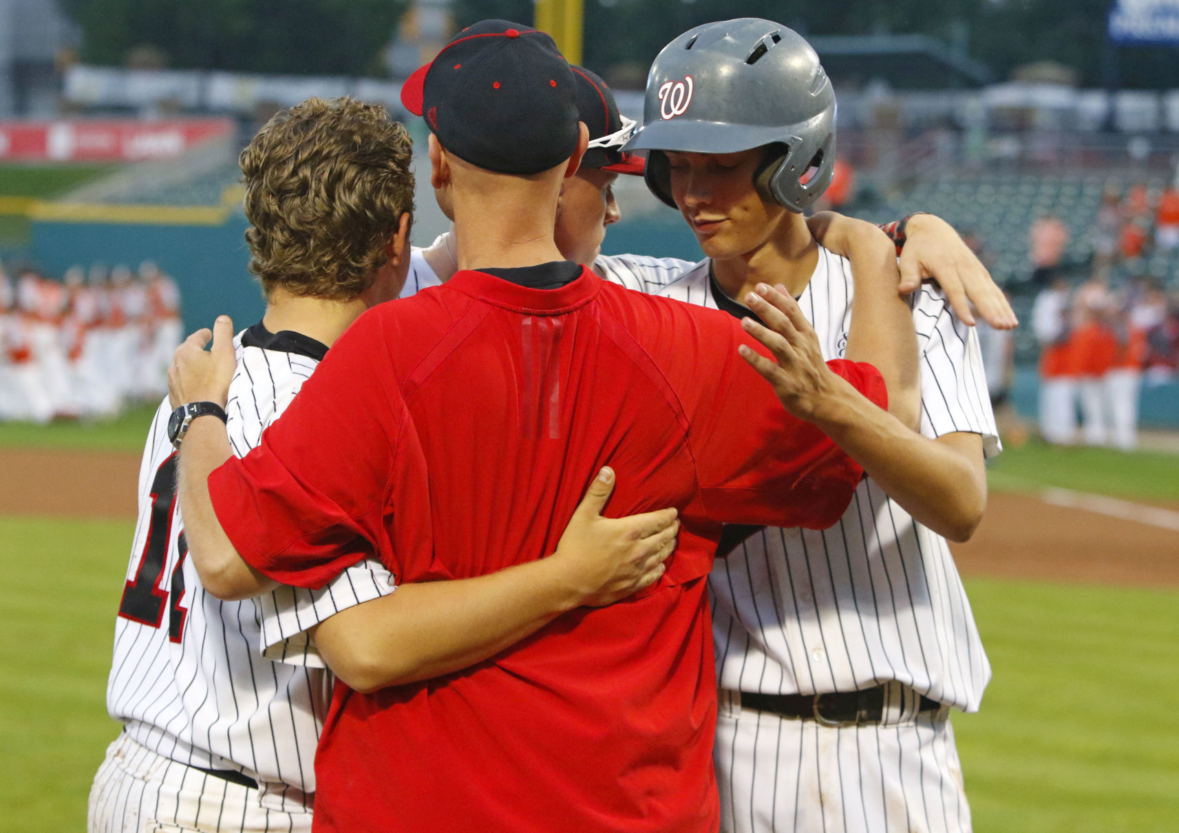 Class A baseball championship: Washington Township vs. University